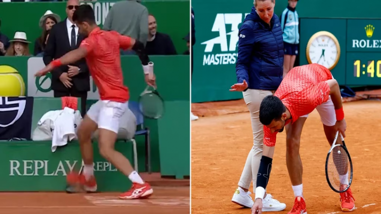 Masters 1000 de Montecarlo: ataque de furia de Djokovic tras quedar eliminado