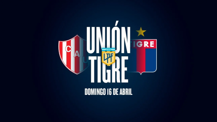 Unión - Tigre por la 12ª Fecha de la LPF: hora, TV y posibles formaciones