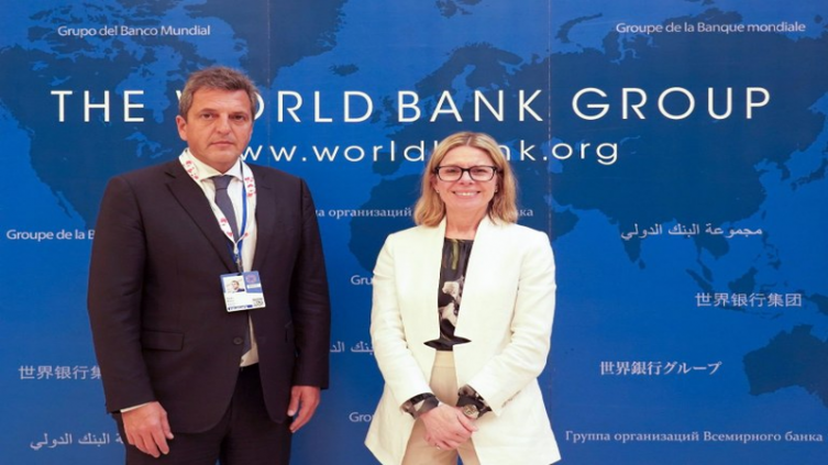 El Banco Mundial dará US$ 950 millones a la Argentina