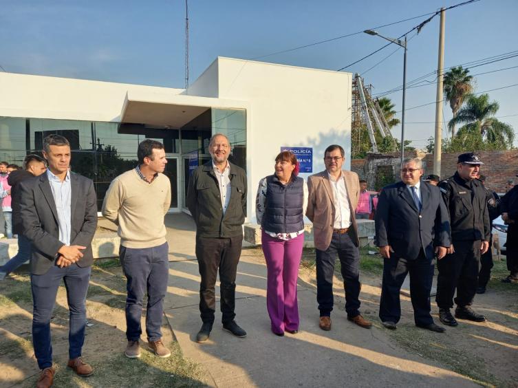 Se concretó el traslado de la comisaría 6ta en Iturraspe y Perón tras los reiterados robos en el acceso a la ciudad