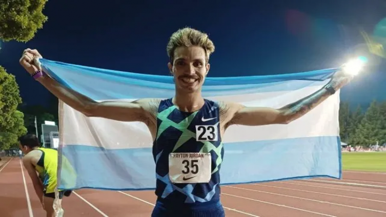 California: Bruno marcó un nuevo récord Sudamericano