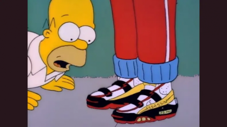 Alerta fans de Los Simpson: las zapatillas 