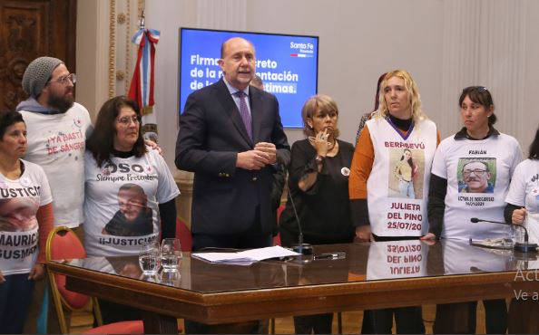 Perotti reglamentó la ley de Derechos y Garantías de las Personas Víctimas de Delitos