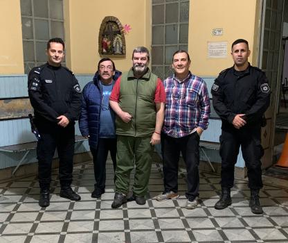 Hallaron en buen estado de salud a Miguel Ángel Deré en Santo Tomé