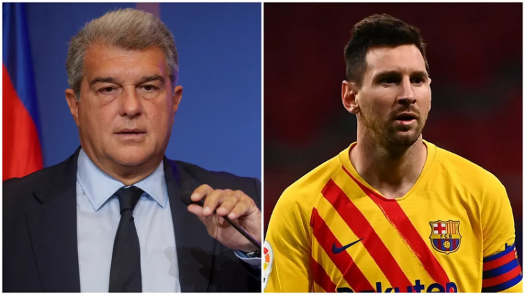 Laporta confirmó que el Barcelona irá por Lionel Messi