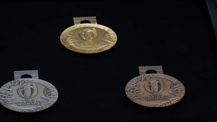Mundial de rugby: Las medallas son de materiales reciclados de celulares