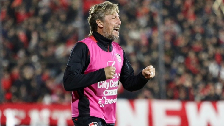 Gabriel Heinze tras el empate con Sarmiento