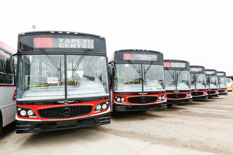 Las empresas de transporte incorporaron colectivos para mejorar servicios