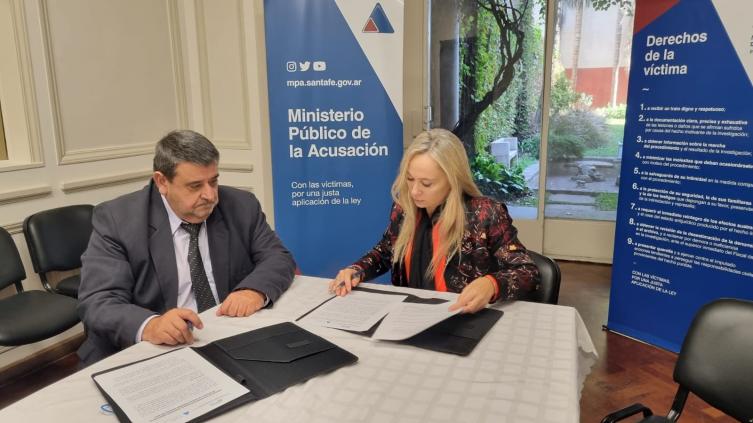 El MPA firmó un convenio para asistir económicamente a víctimas de delitos