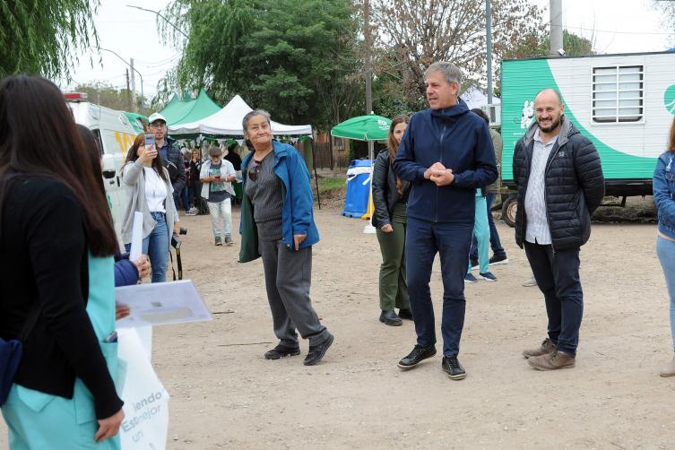 “La Muni en tu barrio” comenzó en La Ranita