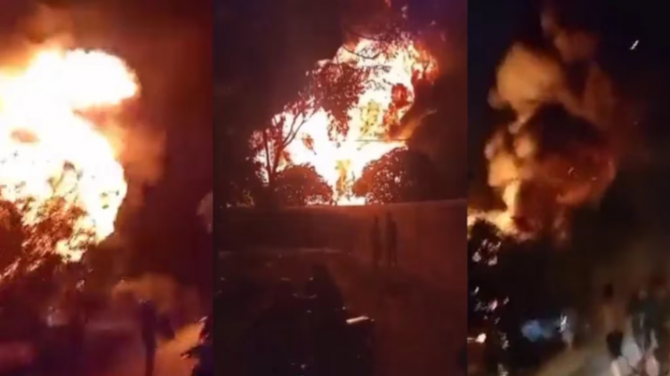 Explotó un depósito clandestino de combustible en Clorinda 