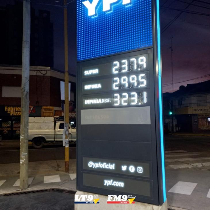 YPF volvió a subir sus naftas en Santa Fe por encima del acuerdo 