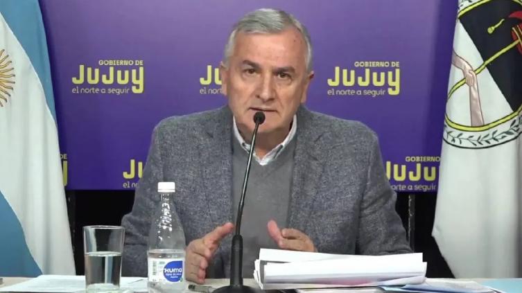 Gerardo Morales culpó a Alberto Fernández y a Cristina Kirchner por la violencia en Jujuy
