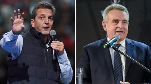 Sergio Massa-Agustín Rossi es la fórmula presidencial del oficialismo