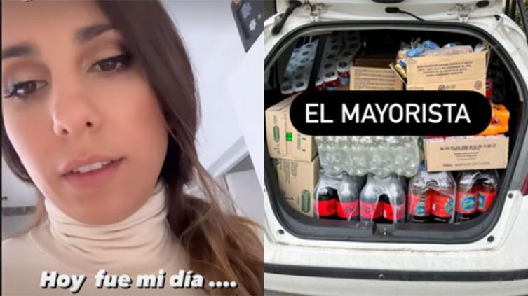 Cinthia Fernández furiosa tras ir al supermercado: “No lo puedo creer”