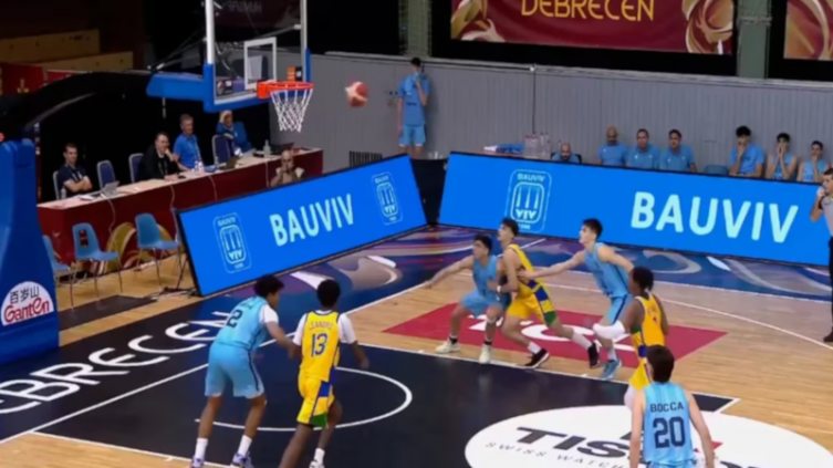Mundial U19 de básquet: Argentina eliminó a Brasil