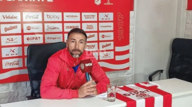Kily González se presentó y dirigirá el viernes ante Atlético Tucumán