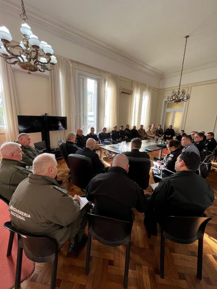 Se realizó una nueva reunión del Comando Conjunto de Seguridad