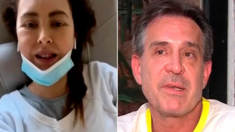 Difundieron los chats entre Silvina Luna y Aníbal Lotocki tras la cirugía