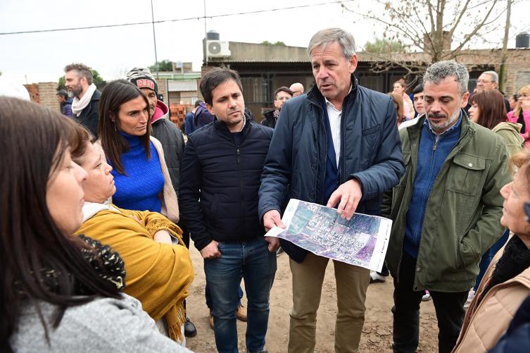 Avanzan los trabajos municipales en barrio 29 de Abril