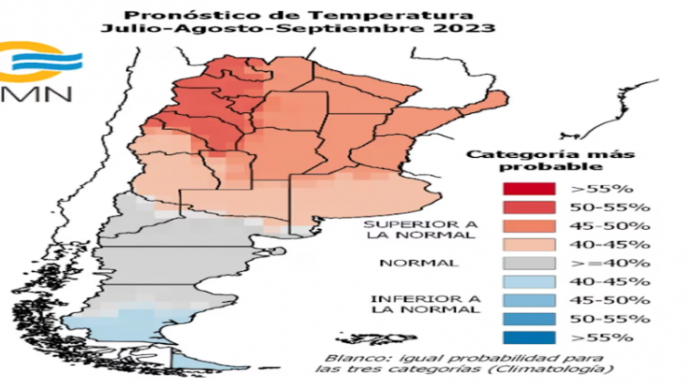 Un invierno más caluroso de lo normal: regiones del país más afectadas