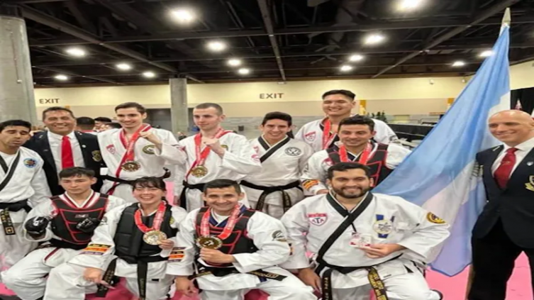 Taekwondo: el seleccionado argentino se consagró campeón del mundo