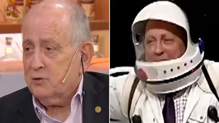 Chiche Gelblung se anotó en la Nasa, quiere ir a la luna
