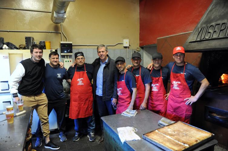 La Semana de la Pizza cerró con un homenaje a Yusepin