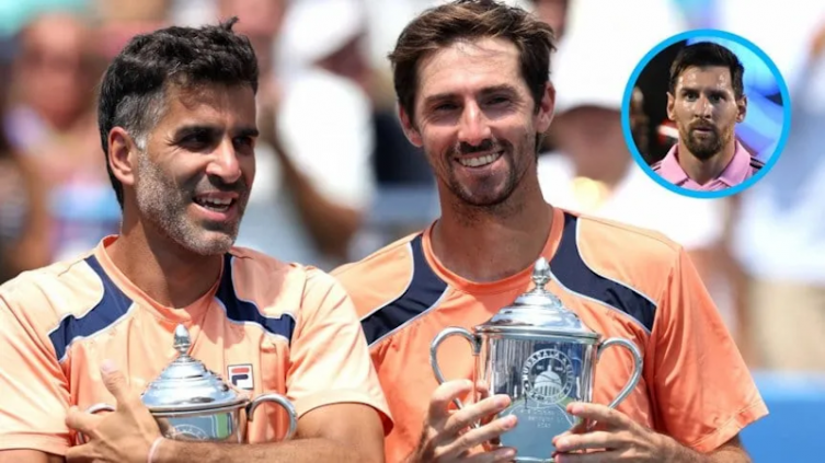 ATP de Washington: González y Molteni le dedicaron el título a Messi