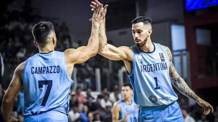 Preolímpico 2023: Selección Argentina de Básquet vs. Chile