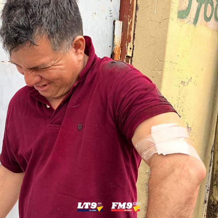 Un hombre resultó herido al defenderse de delincuentes que quisieron robarle la moto