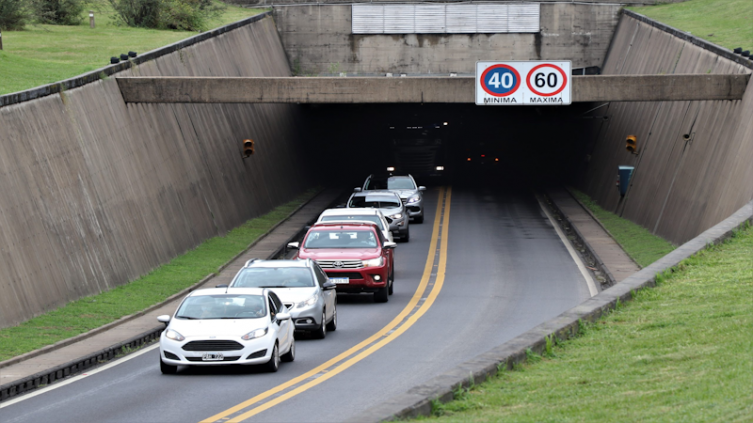 Túnel Subfluvial: prevén tránsito intenso