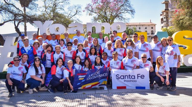 Santa Fe participa en los Juegos Nacionales Evita para Personas Mayores