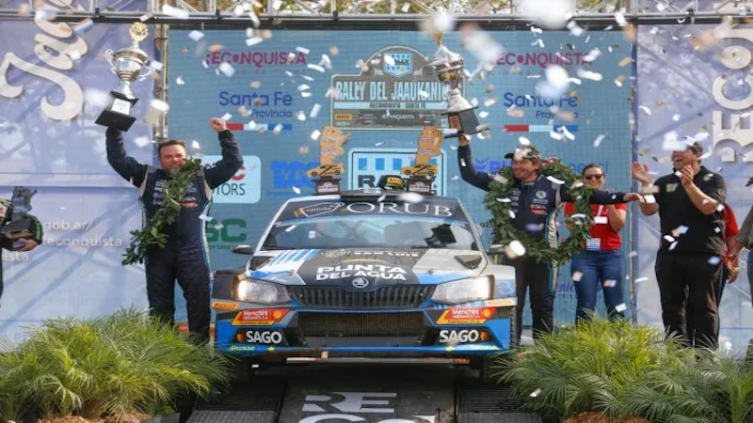 Victoria de Baldoni en el Rally de Reconquista