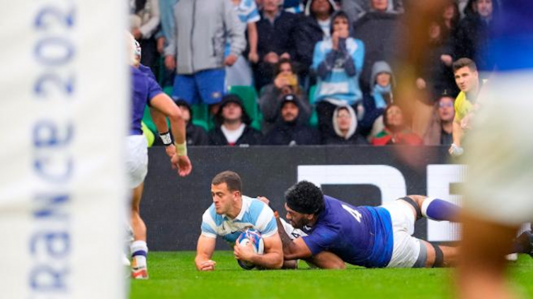 Los Pumas obtuvieron su primera victoria ante Samoa en el Mundial