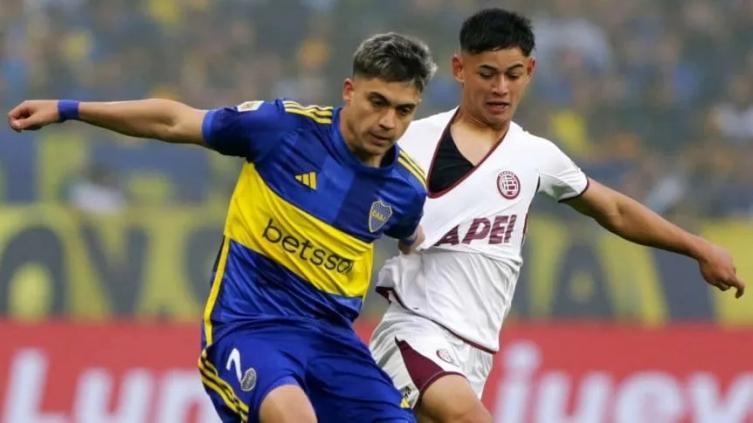 Boca fue superior pero empató con Lanús en la previa de la semifinal ante Palmeiras