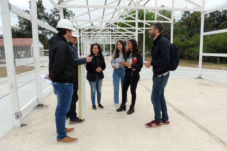 Las obras integrales en Varadero Sarsotti cuentan con un 40% de avance