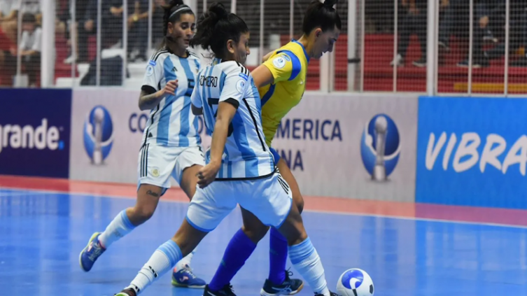 Copa América Futsal Femenina 2023: Argentina no pudo con Brasil en la final