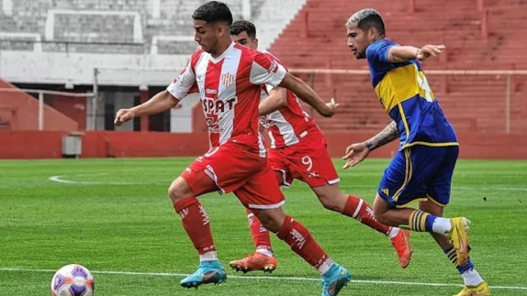 Boca venció a Unión en el 15 de Abril en Reserva