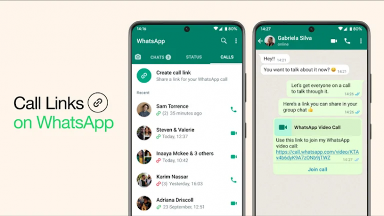 Llamadas de WhatsApp: Cómo crearlas y compartir enlaces