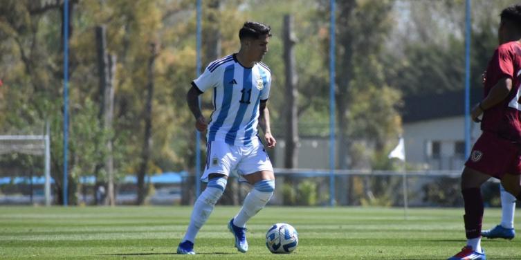 Con Farías y Nardoni de titulares, el Sub 23 volvió a empatar con Venezuela