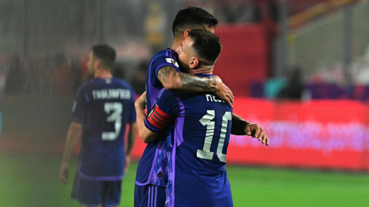 Eliminatorias: Argentina derrotó a Perú con un Messi brillante