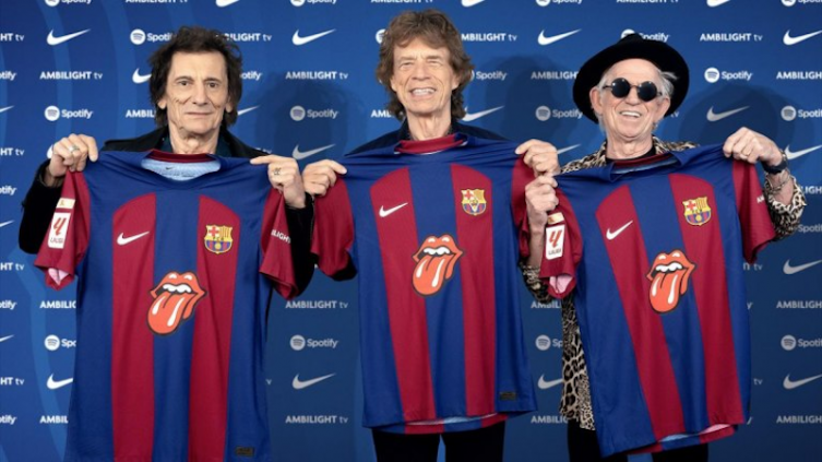 El Barcelona utilizará el logotipo de los Rolling Stones
