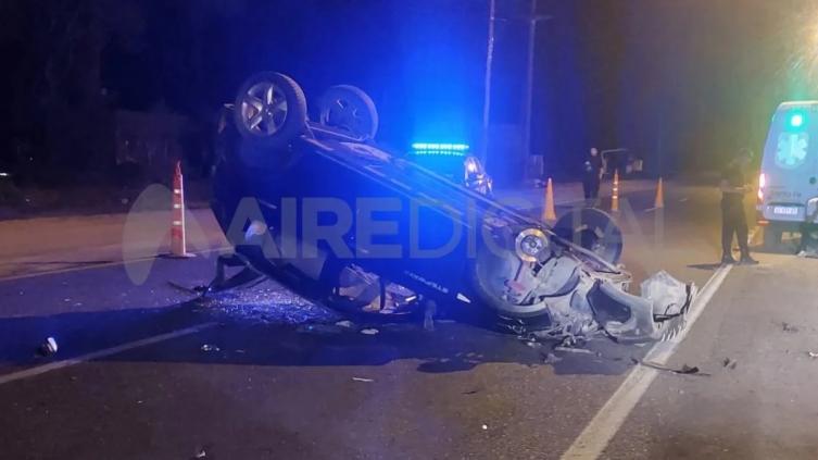 Un joven de 22 años falleció en un vuelco en la ruta 1, a la altura de Arroyo Leyes