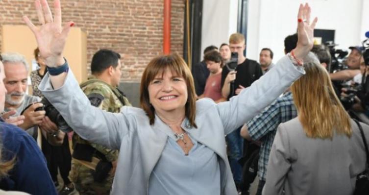Votó Patricia Bullrich: 