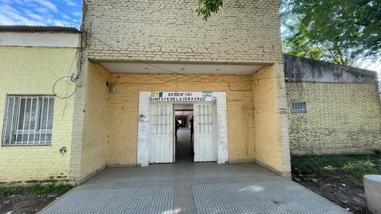 Sin clases en la escuela Santa Fe de la Vera Cruz por robo de los cables