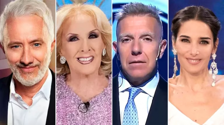 Los invitados de Mirtha Legrand, Andy, Fantino y Juana Viale