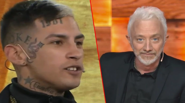 L-Gante y Andy Kusnetzoff se cruzaron en una dura discusión