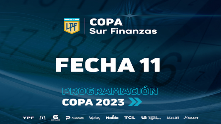 LPF: calendario para la 11ª jornada