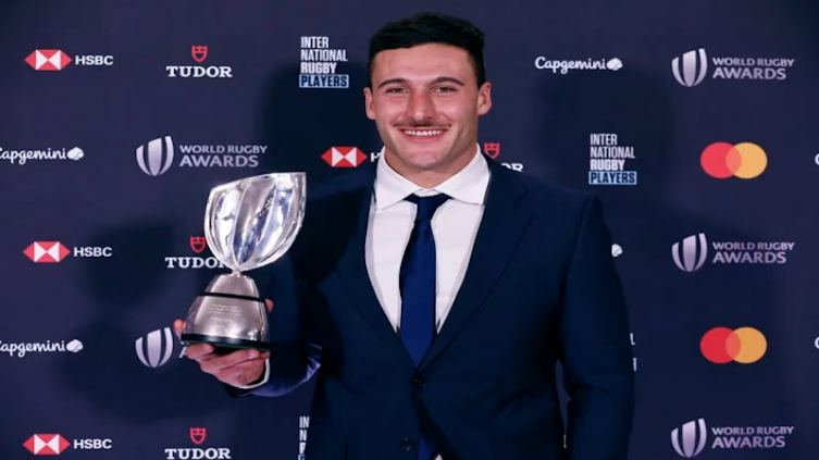 Rugby Seven: Rodrigo Isgró fue elegido como el mejor jugador del año 